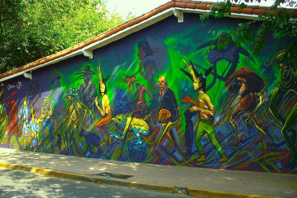 Hostel De Los Artistas Mendoza Dış mekan fotoğraf